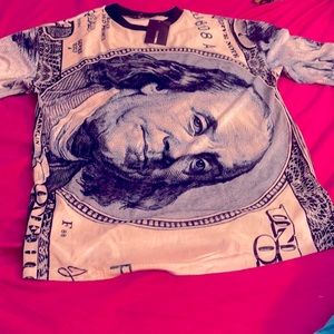 Money two piece velour joggers set.